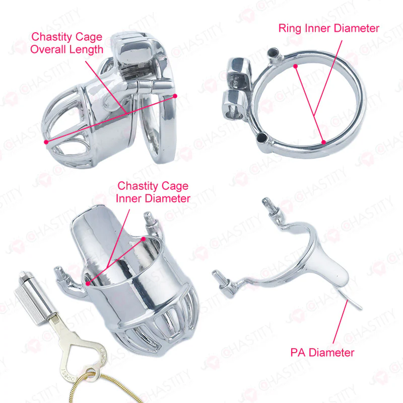 Custom Steel Chastity Cage - Image 3