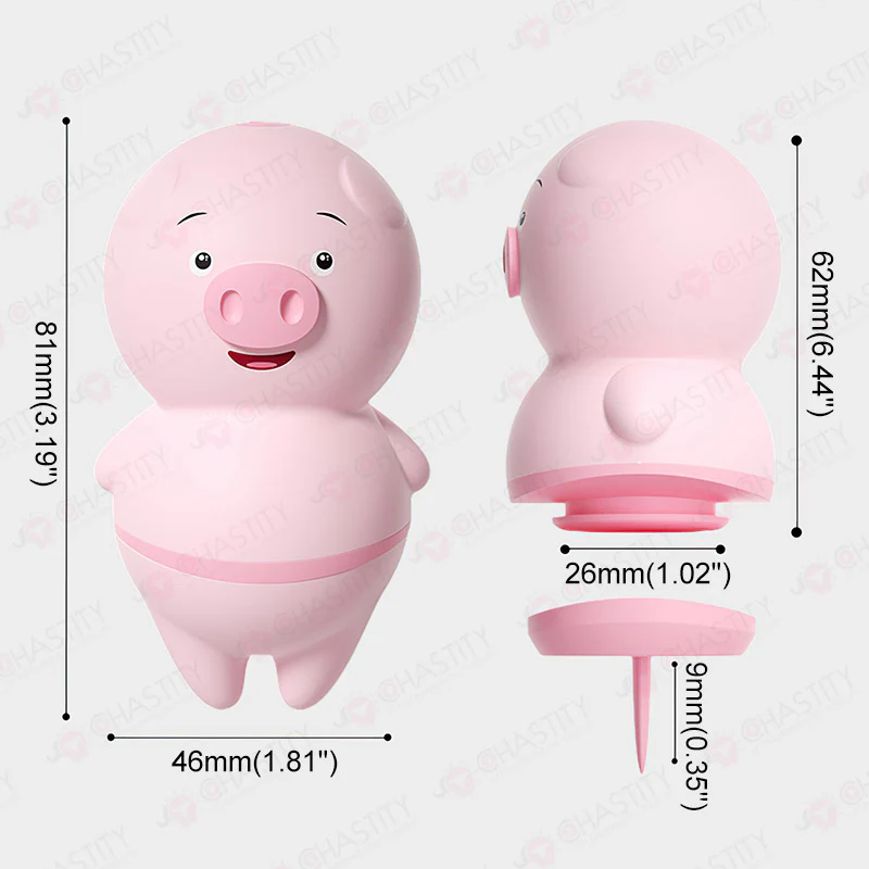 Cute Pig Vibrator (Licking & Sucking) - Image 3