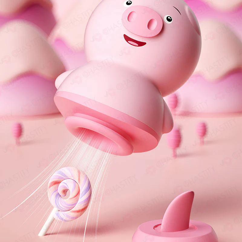 Cute Pig Vibrator (Licking & Sucking) - Image 4