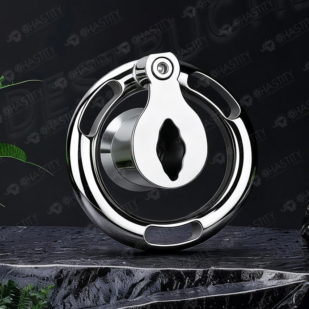 Deep Inverted Screw Lock Chastity Cage - Image 12
