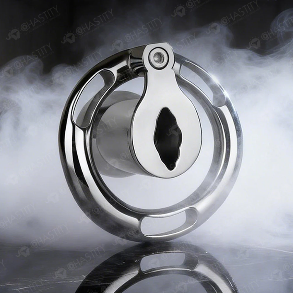 Deep Inverted Screw Lock Chastity Cage - Image 13