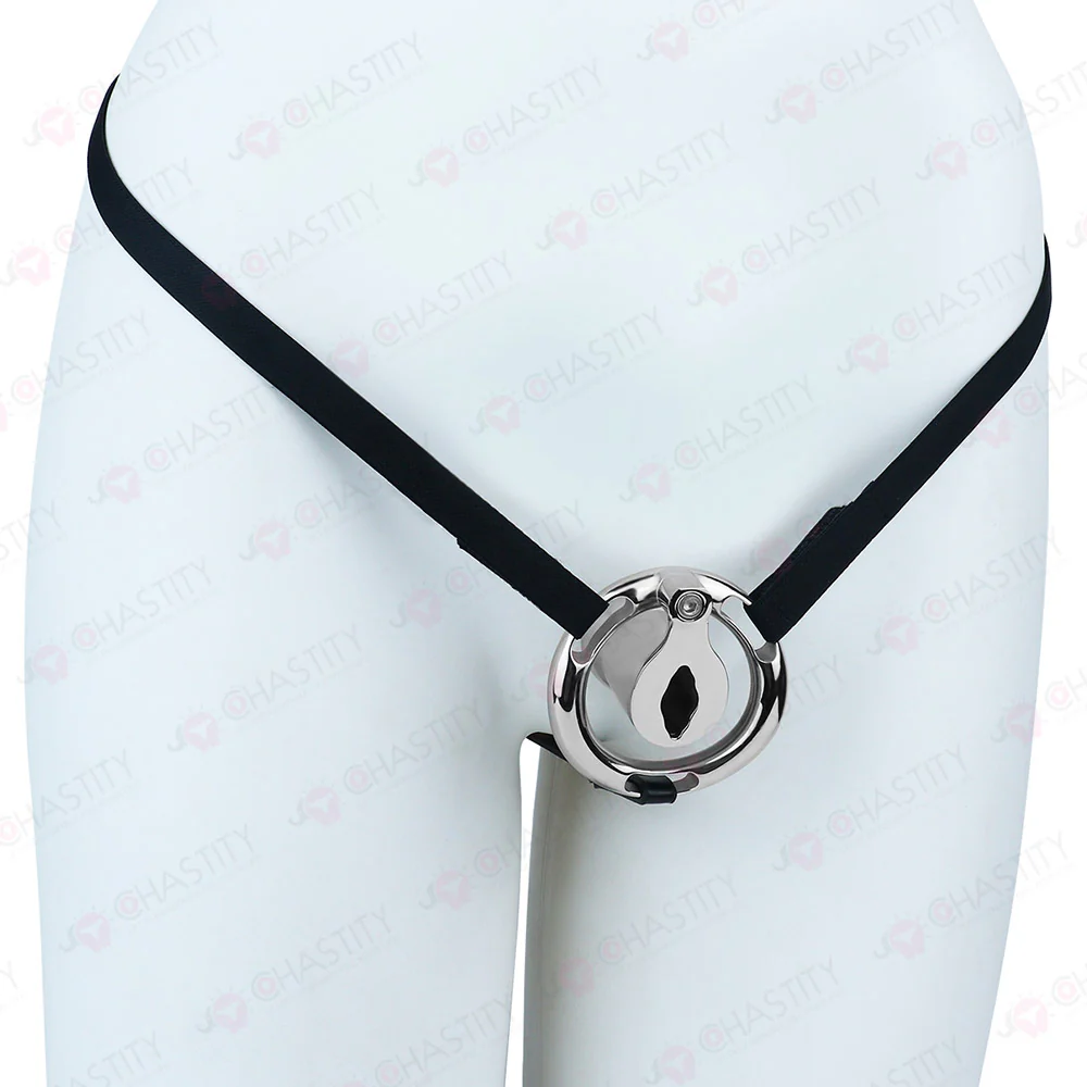 Deep Inverted Screw Lock Chastity Cage - Image 8