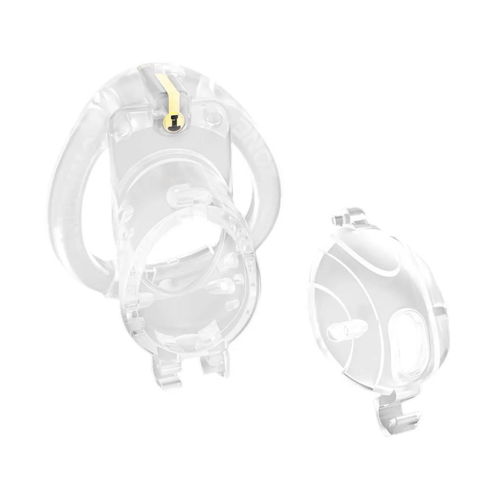 Detachable Flip Chastity Cage - Image 3