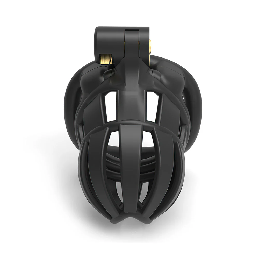 Detained Black Restrictive Chastity Cage - Image 2