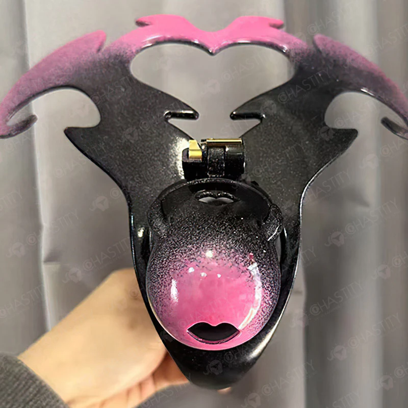 Devil's Heart Resin Anal Chastity Belt - Image 10