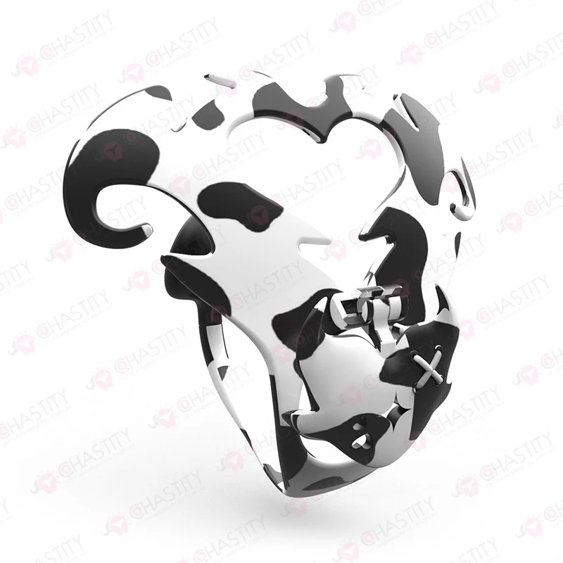 Devil's Heart Resin Anal Chastity Belt - Image 12