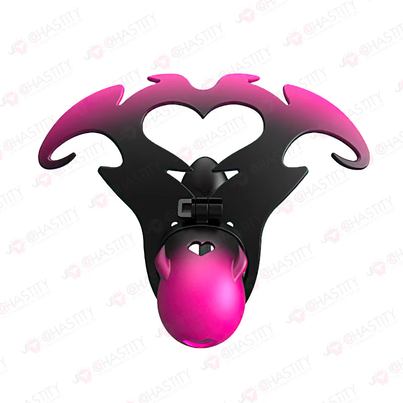 Devil's Heart Resin Anal Chastity Belt - Image 6
