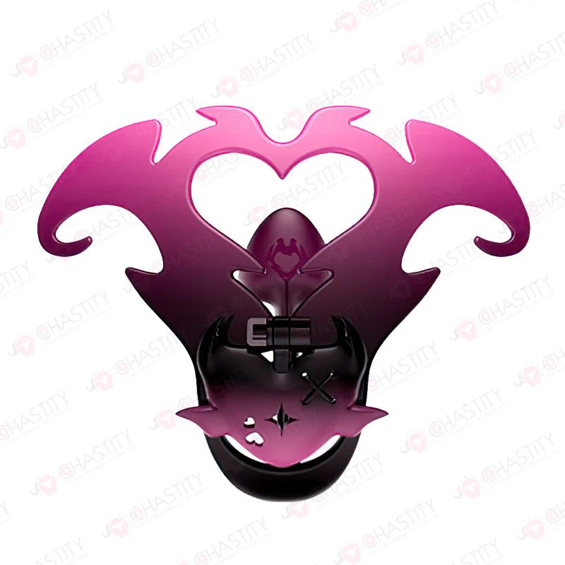 Devil's Heart Resin Anal Chastity Belt - Image 7