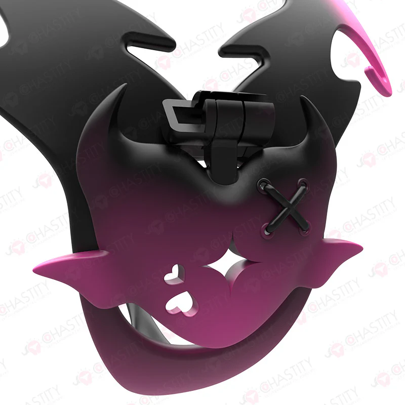 Devil's Heart Resin Anal Chastity Belt - Image 8