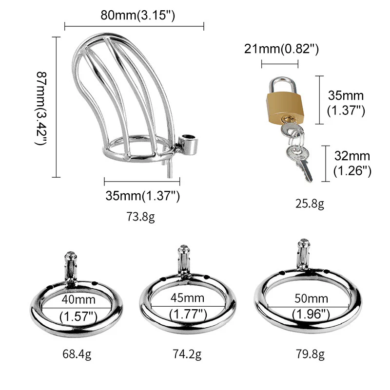 Dick Cage With 3 Rings - Image 4