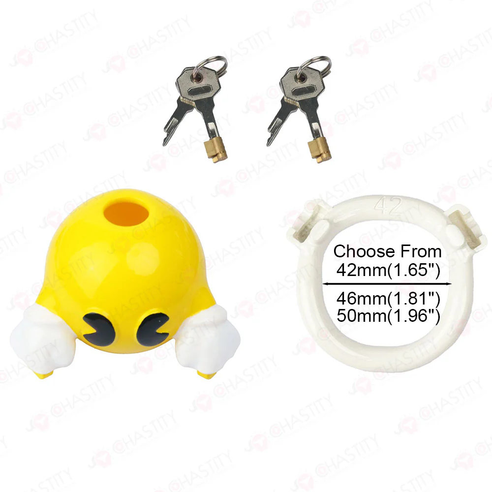 Men’s Double Lock Chastity Emoji - Image 4