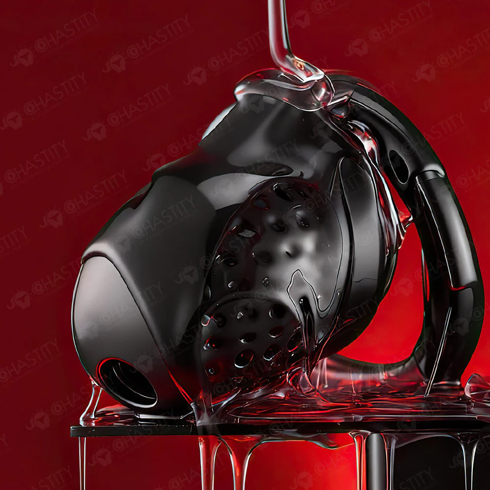 Double-Ring Locking Male Chastity Discipline - Image 2