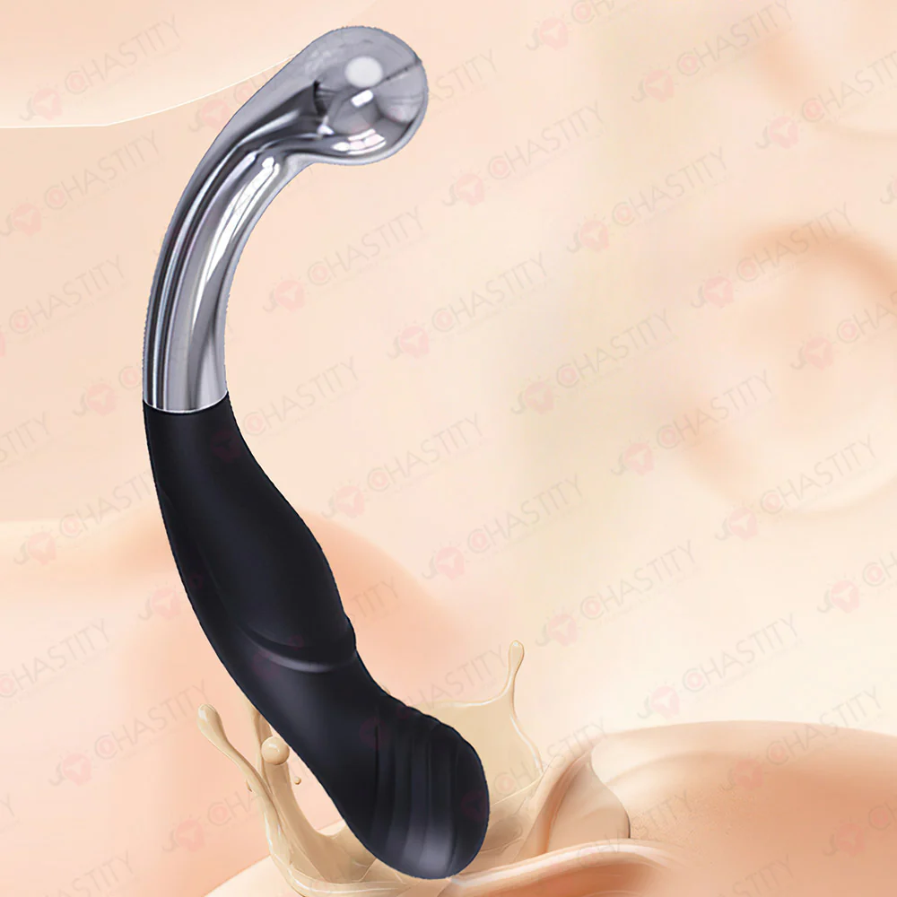 Silicone & Metal Double Sided Butt Plug - Image 2