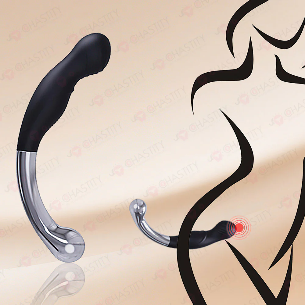 Silicone & Metal Double Sided Butt Plug - Image 3