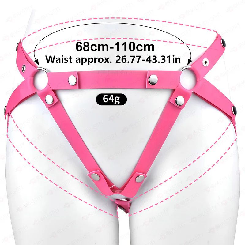 Elastic Chastity Support Waist Strap - Image 8