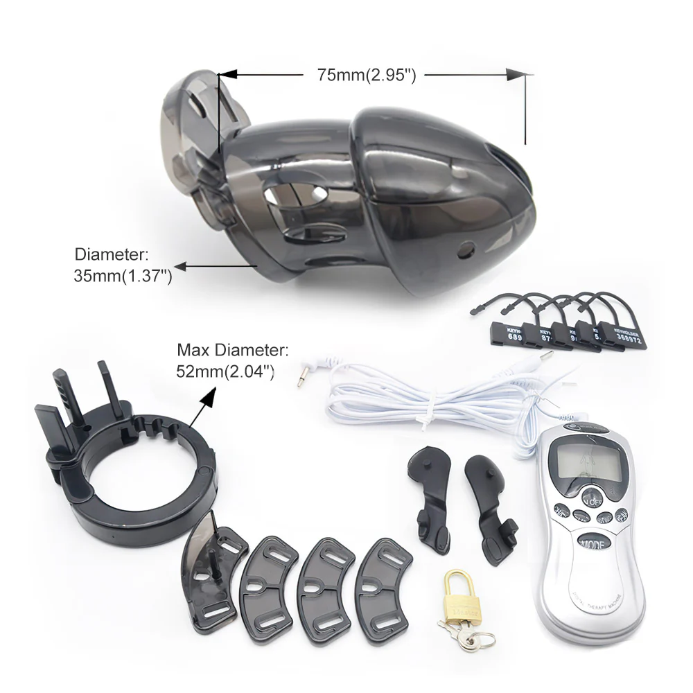 Electric Shock Chastity Cage - Image 11