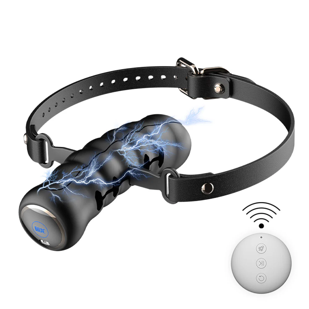 JEUSN Wireless Remote Control Electric Shock Gag - Image 3