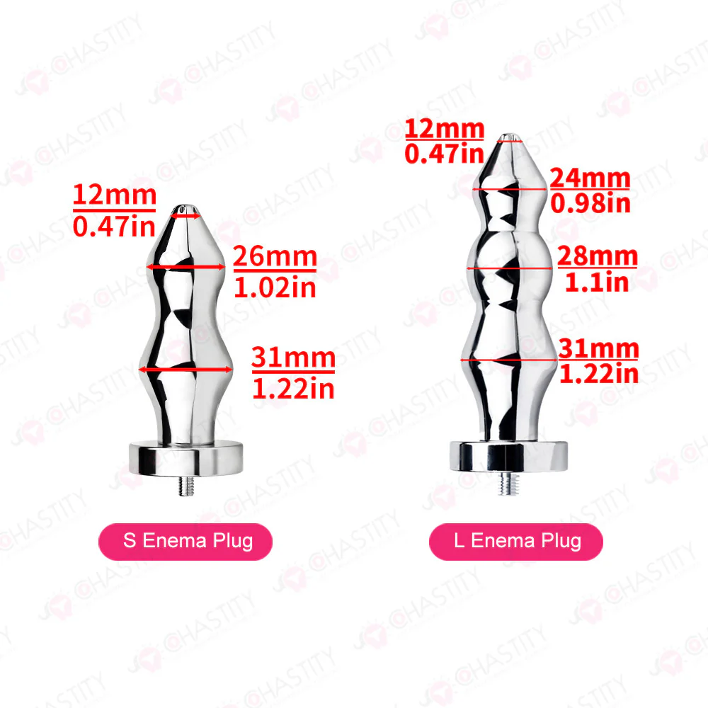 Enema Plug - Chastity Device Accessories - Image 5
