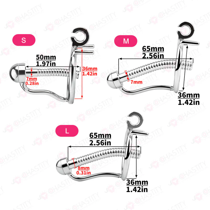 Escape Proof Chastity Cage (Urethral Insert) - Image 3