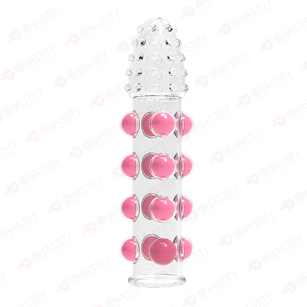 Extra Large Beaded Penis Sleeve - Image 3