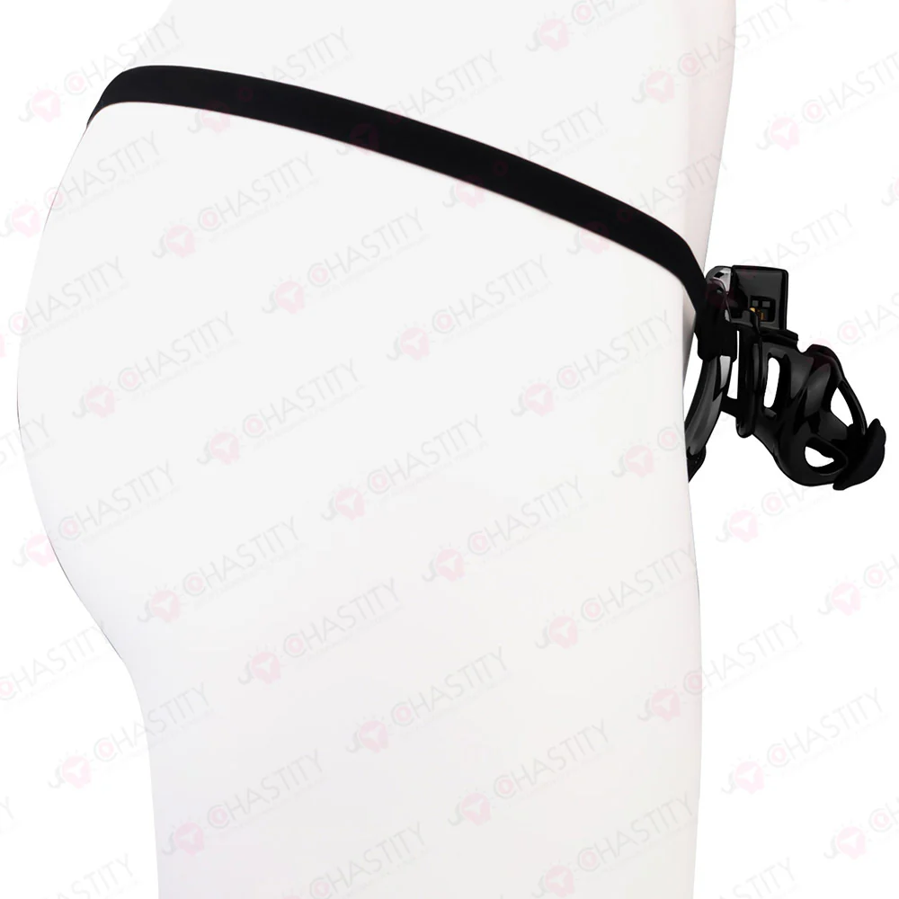 ABS & Metal Fancy Chastity Cage - Image 13