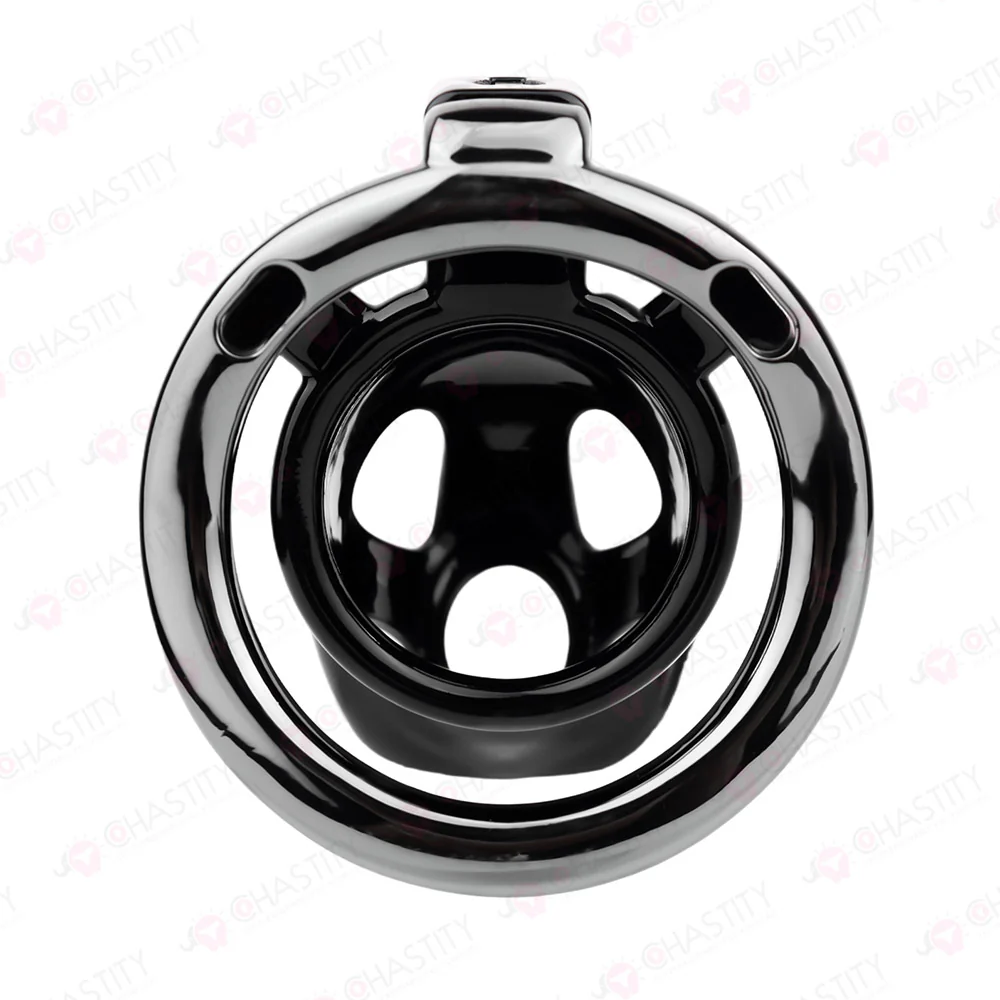 ABS & Metal Fancy Chastity Cage - Image 2
