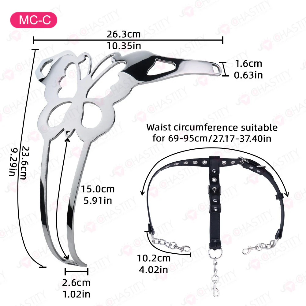 Female Chastity Metal Panties - Image 6