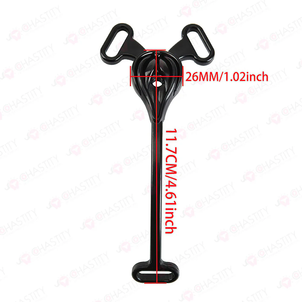 Feminization Chastity Device With Urethral Insert - Image 3