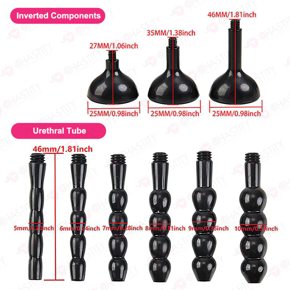 Feminization Chastity Device With Urethral Insert - Image 4