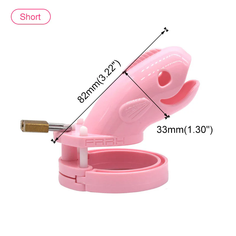 Fish Shape Male Penis Cage - Image 8