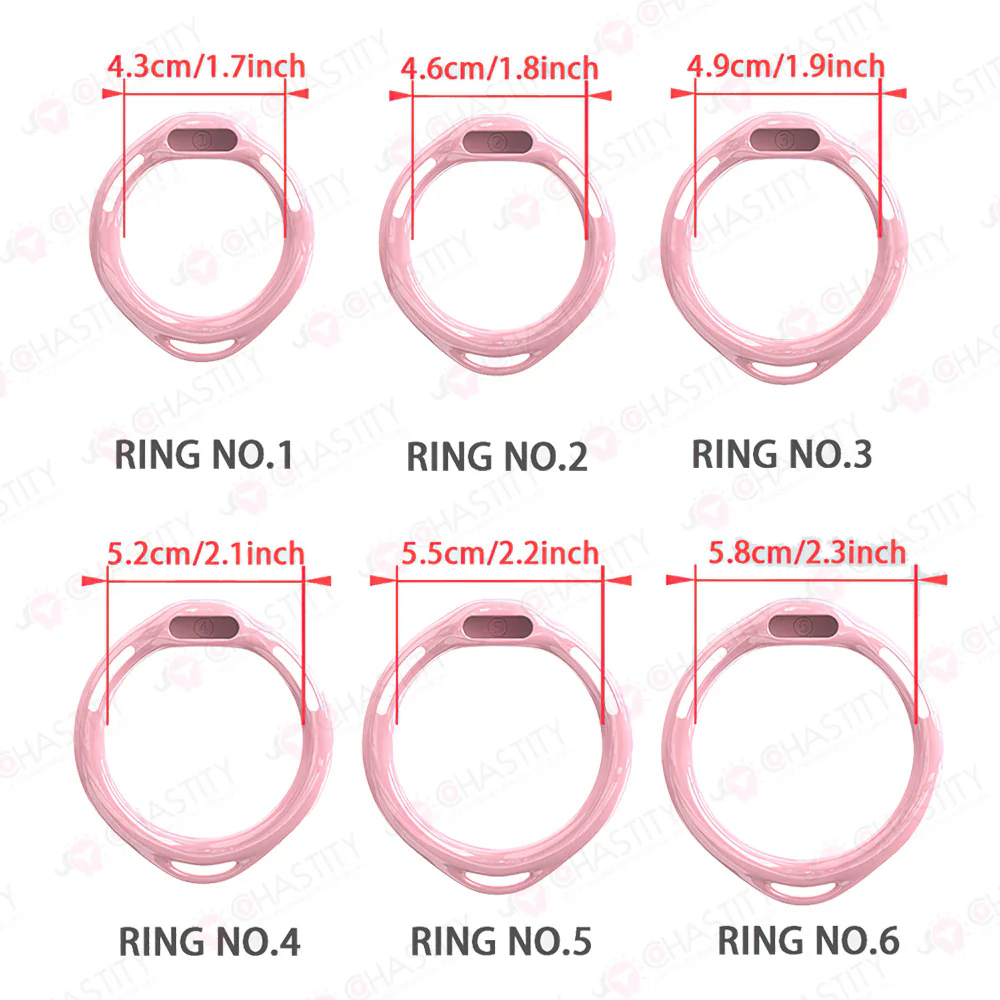 Fitting Chastity Cage - Hidden Lock Cylinder - Image 4