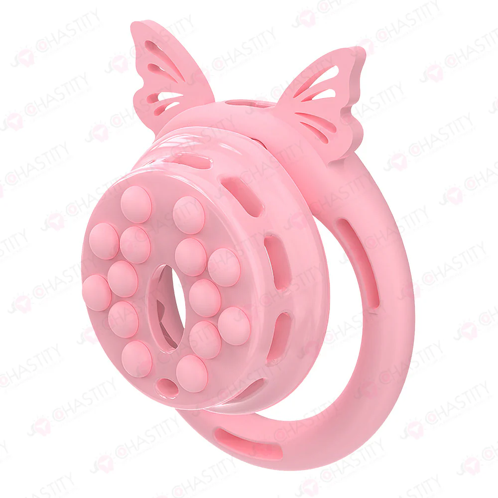 Installable Soft Nail Flat Chastity Cock Cage - Image 3