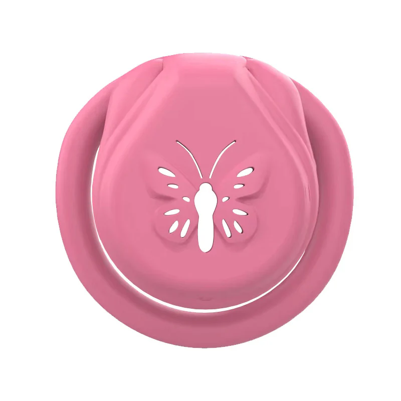 Flat Pink Chastity Lock - Image 3