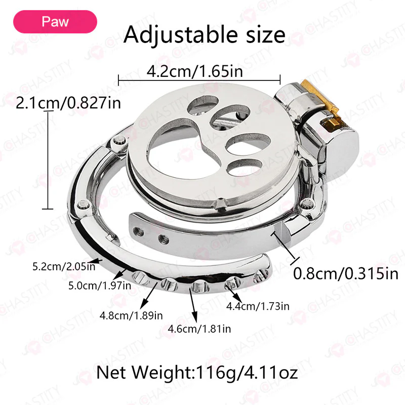 Flat Series - Adjustable Chastity Base Ring - Image 13