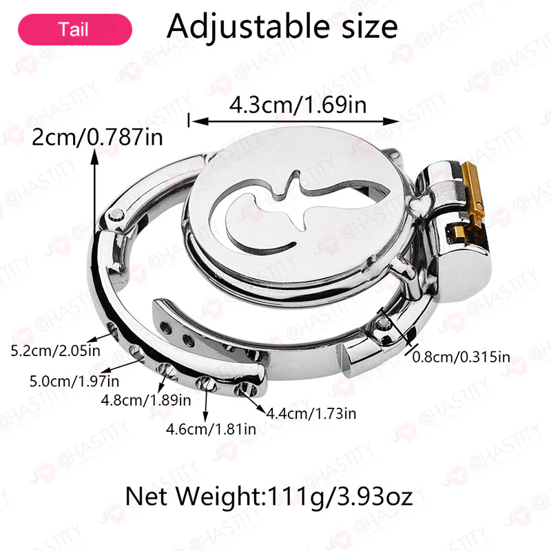 Flat Series - Adjustable Chastity Base Ring - Image 17