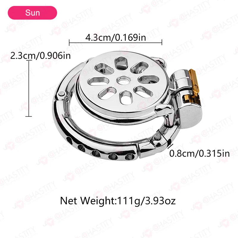 Flat Series - Adjustable Chastity Base Ring - Image 4