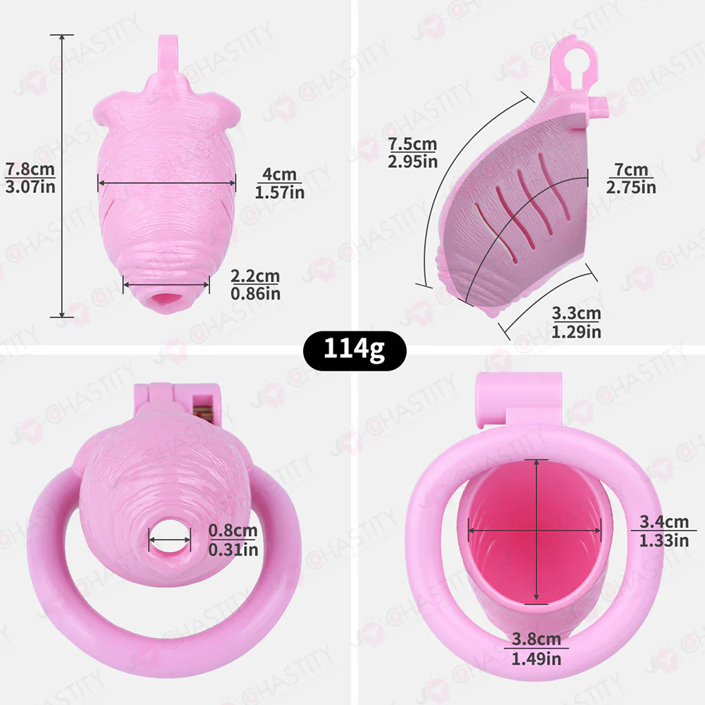 Full Time Foreskin Style Chastity Cage - Image 4