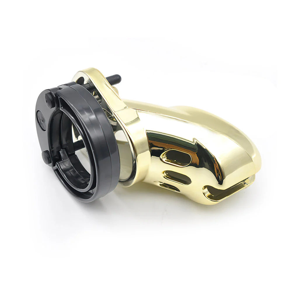 Golden Chastity Cage - Image 3
