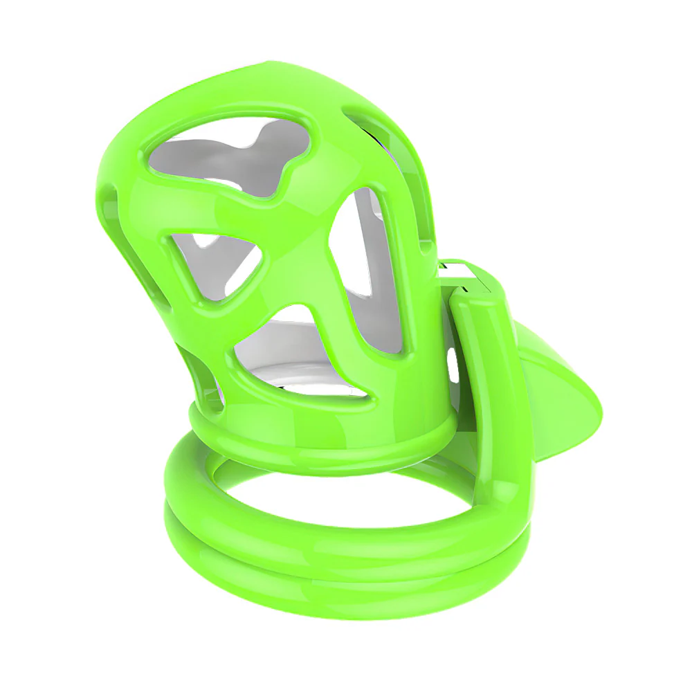 Green Chastity Cage - Image 3