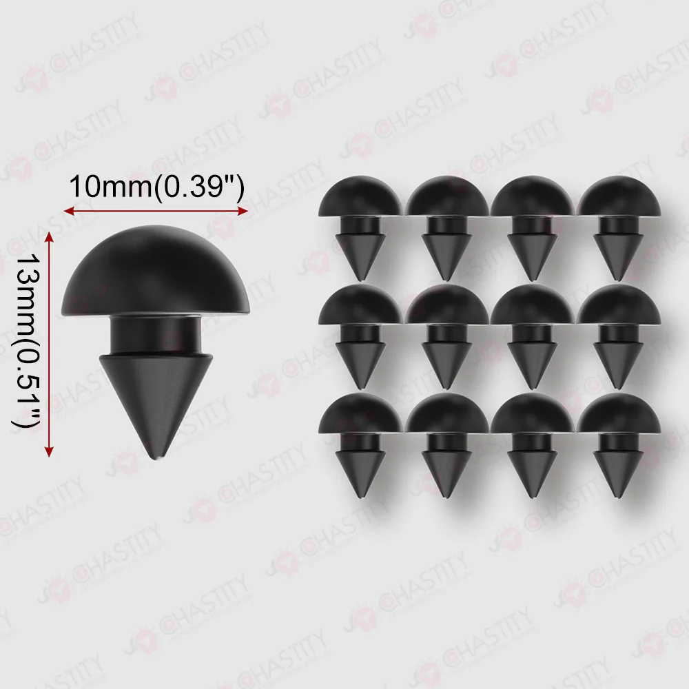 Hedgehog BDSM Chastity Play (Silicone Spikes) - Image 4