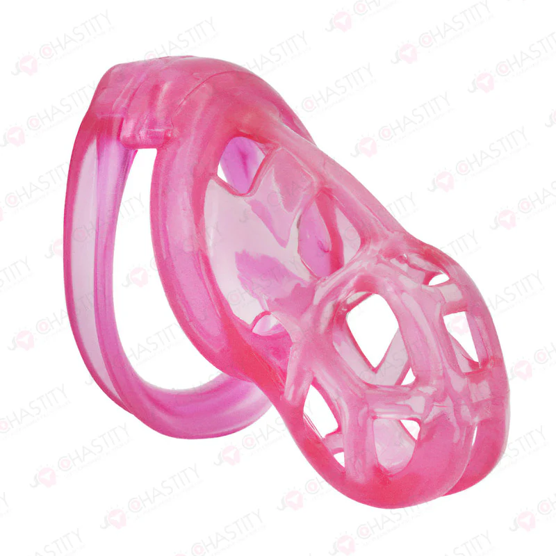 Hidden Lock Core Soft Rubber Chastity Cage - Image 11