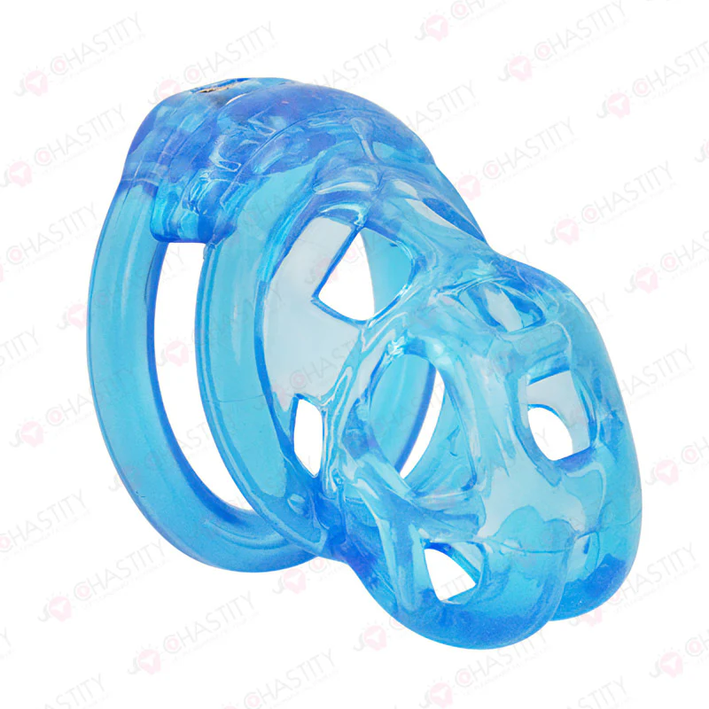 Hidden Lock Core Soft Rubber Chastity Cage - Image 13