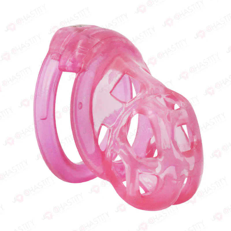 Hidden Lock Core Soft Rubber Chastity Cage - Image 19