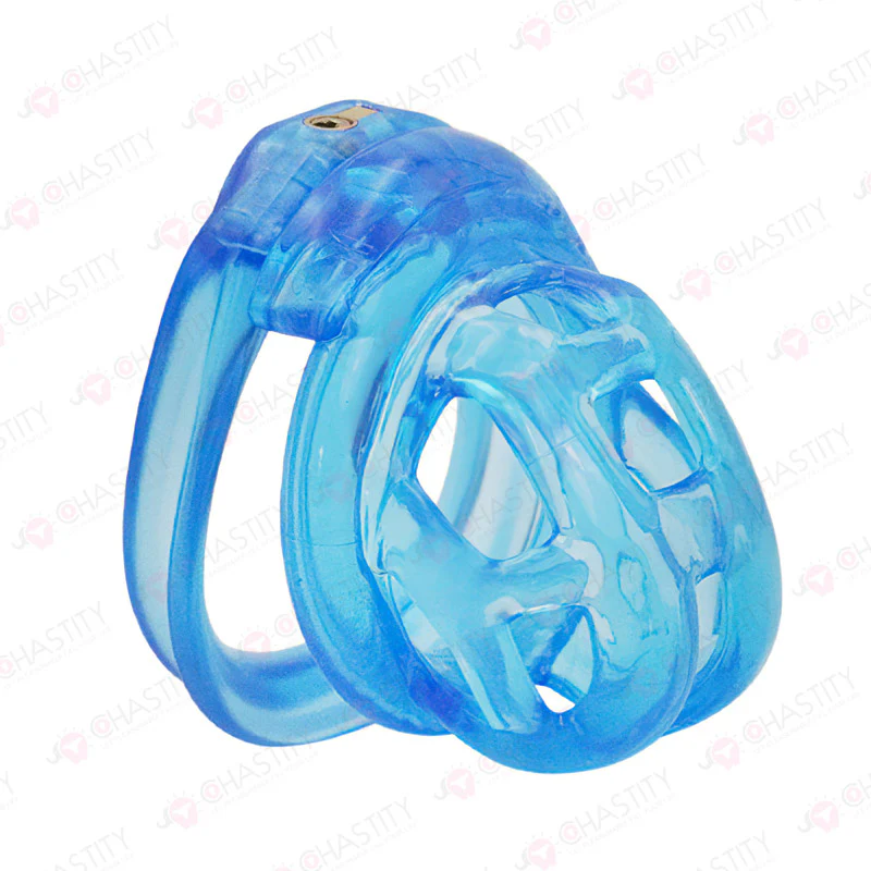 Hidden Lock Core Soft Rubber Chastity Cage - Image 2