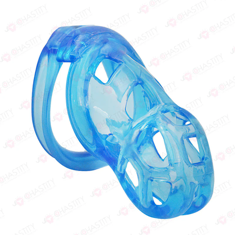 Hidden Lock Core Soft Rubber Chastity Cage - Image 3
