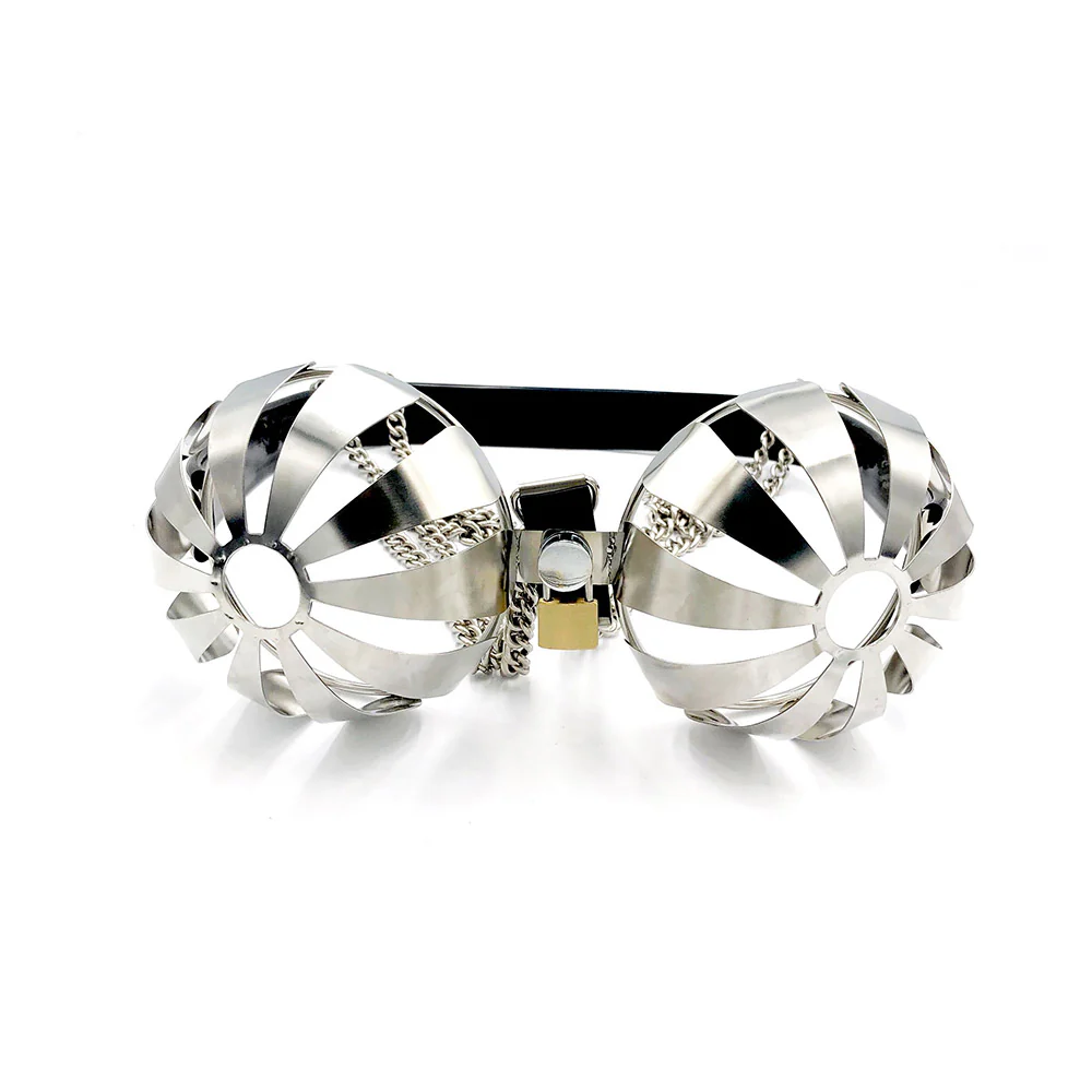Hollow Female Chastity Bra - Image 3