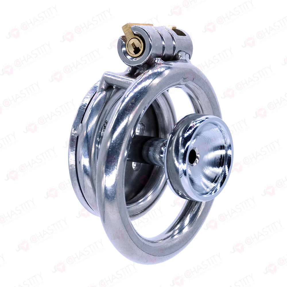 Metal Assembly Infinitely Extendable Chastity Cage (Flat & Inverted) - Image 7
