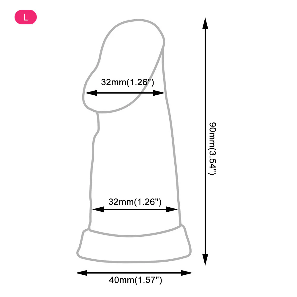 Chastity Device Accessories - Detachable Dildo - Image 6