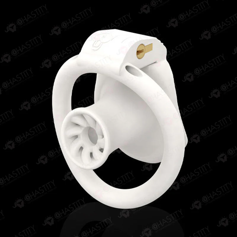 Inverted Turbo Trumpet Tube Chastity Cage - Image 10