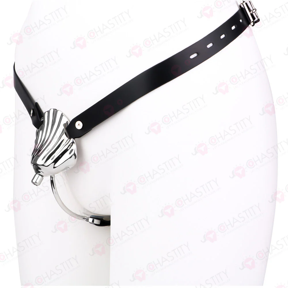 Wearable Sissy Metal Shell Invisible Chastity Cage - Image 11